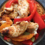 One-Pan Chicken Fajita Bowls